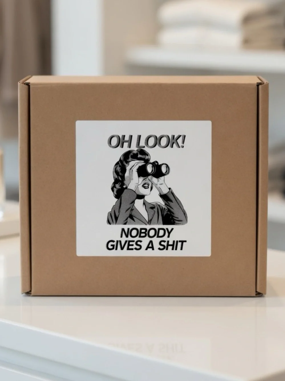 Funny 3”x3” Stickers 100ct